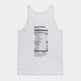 AutoX Facts Tank Top